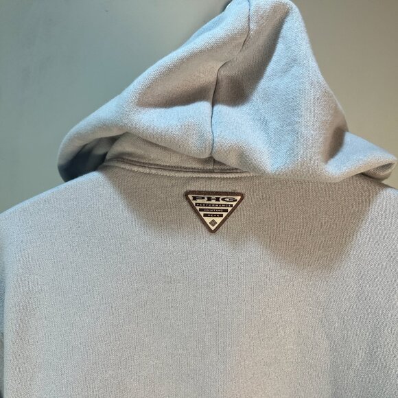 Columbia PHG Men's gray Professional Hunting Gear hooded sweatshirt Hoodie L - Picture 5 of 8